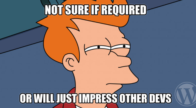 Required WordPress Theme Files vs “Required”